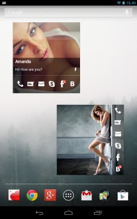 Contact Widget Free 1.8. Скриншот 6