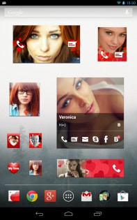 Contact Widget Free 1.8. Скриншот 7