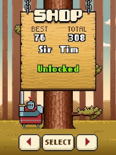 Timberman 6.1.98. Скриншот 6