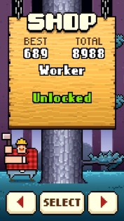 Timberman 6.1.98. Скриншот 4