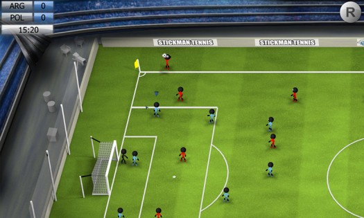 Stickman Soccer 2014 2.9. Скриншот 1