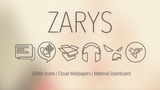 Zarys — Icon Pack 1.0.0. Скриншот 2