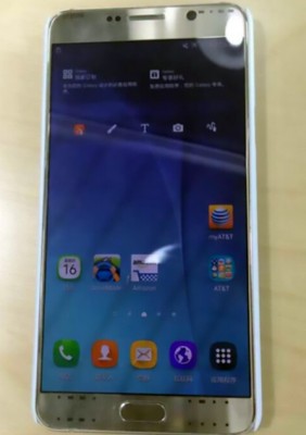 Фаблет Galaxy Note 5 со стилусом показался на фото