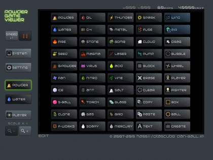Powder Game 4.0.0. Скриншот 3