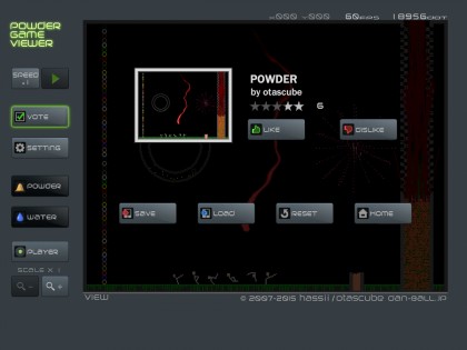 Powder Game 3.9.0. Скриншот 10