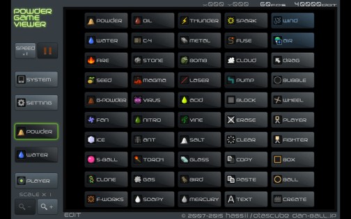Powder Game 4.0.0. Скриншот 13