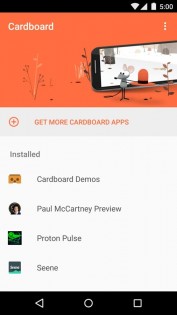 Google Cardboard 3.5. Скриншот 1