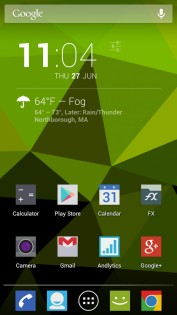 Nexus Triangles Live Wallpaper 3.2. Скриншот 3