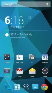 Nexus Triangles Live Wallpaper 3.2. Скриншот 4