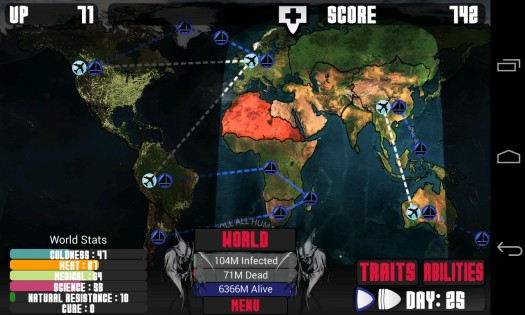 Universe Pandemic 4.0. Скриншот 1