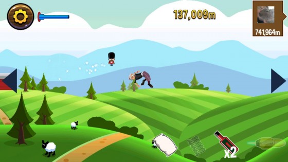 Angry Gran Toss 1.2.6. Скриншот 5