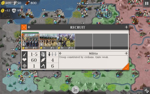 European War 4: Napoleon 1.4.42. Скриншот 3