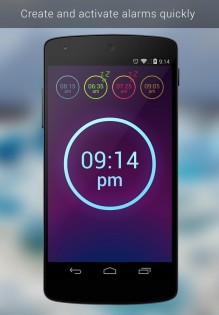 Neon Alarm Clock 3.4.5. Скриншот 2