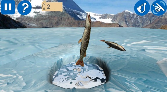 Рыбалка зимняя 3D  1.4051. Скриншот 14