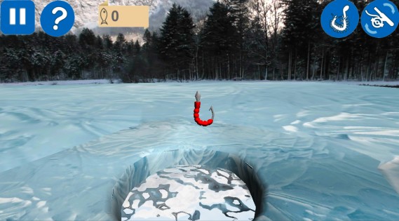 Рыбалка зимняя 3D  1.4051. Скриншот 16