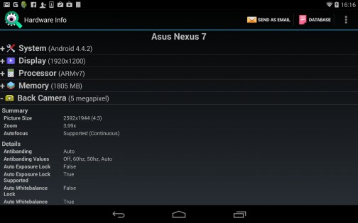 Hardware Info 4.2.6. Скриншот 2