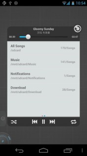 TSF Music Widget 2.2. Скриншот 4