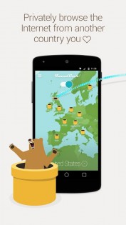 TunnelBear VPN 4.5.3. Скриншот 1