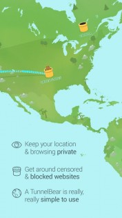 TunnelBear VPN 4.2.6. Скриншот 2