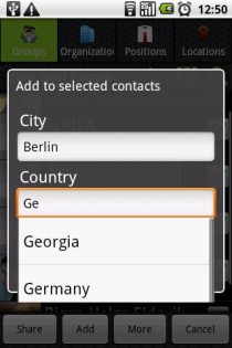 Corporate Contacts 1.5.4f. Скриншот 5
