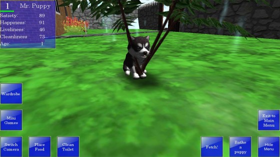 Cute Pocket Puppy 3D 1.23.2. Скриншот 6