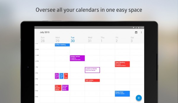 Разработчики почтового клиента Boxer выпустили Android-приложение для календаря