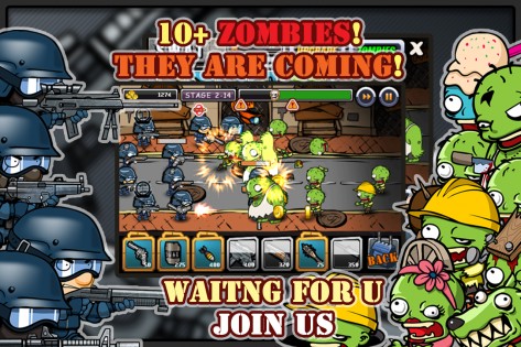 SWAT And Zombies 2.2.2. Скриншот 19
