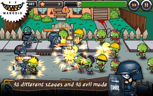 SWAT And Zombies 2.2.2. Скриншот 4