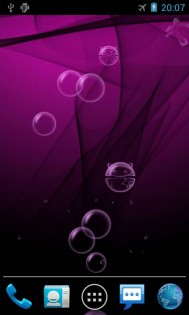 Bubble Live Wallpaper 2.3.2. Скриншот 3