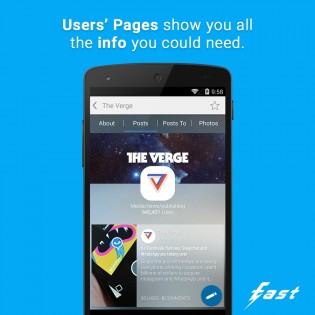 Быстрее чем Facebook* 3.8.2. Скриншот 4