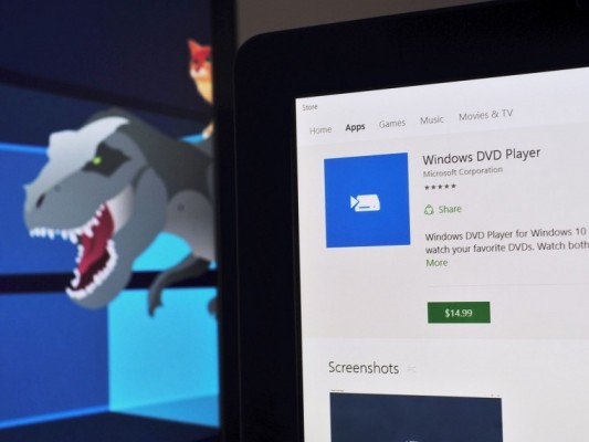 Воспроизведение DVD-дисков в Windows 10 требует приложения за $15