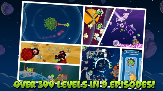 Angry Birds Space 2.2.14. Скриншот 10