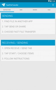 Fast File Transfer 2.1.5. Скриншот 1