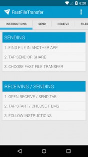 Fast File Transfer 2.1.5. Скриншот 4