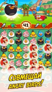 Angry Birds Fight! RPG Puzzle 2.5.6. Скриншот 1