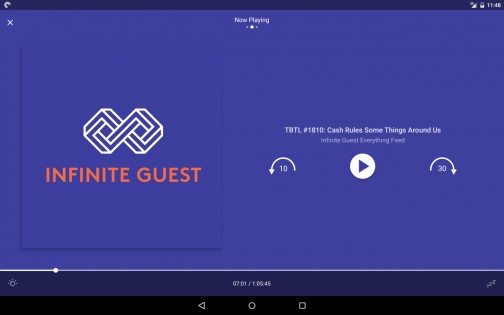 Pocket Casts 7.85. Скриншот 4