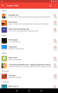 Pocket Casts 7.76a. Скриншот 7