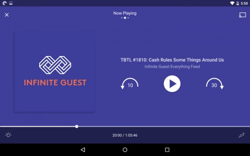 Pocket Casts 7.85. Скриншот 11