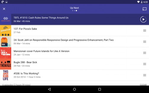 Pocket Casts 7.85. Скриншот 12