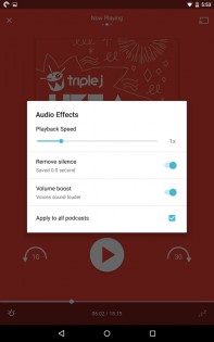 Pocket Casts 7.85. Скриншот 13