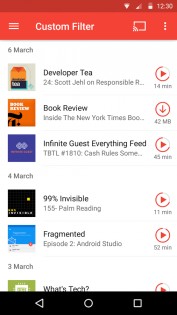 Pocket Casts 7.76a. Скриншот 16