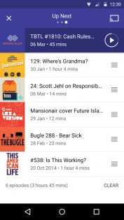 Pocket Casts 7.85. Скриншот 20
