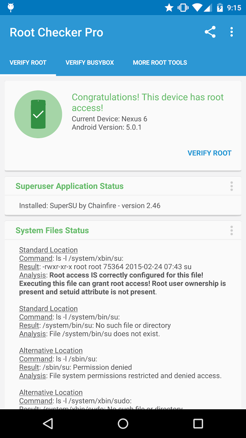 root checker для андроид скачать