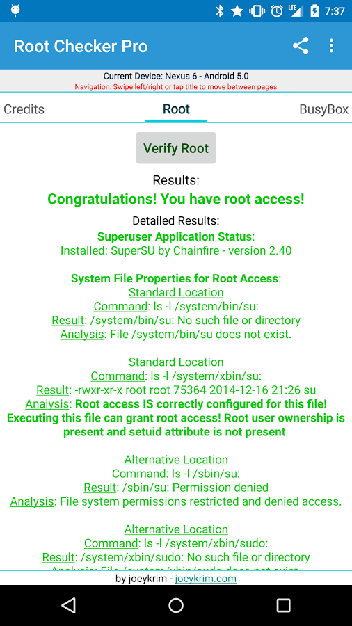 root checker для андроид скачать