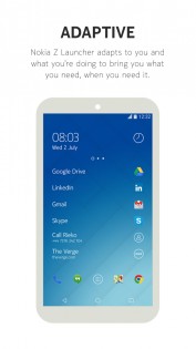 Nokia Z Launcher 1.3.8. Скриншот 1
