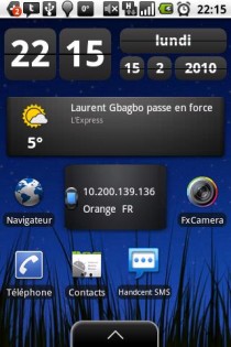 Network Widget 0.22. Скриншот 1