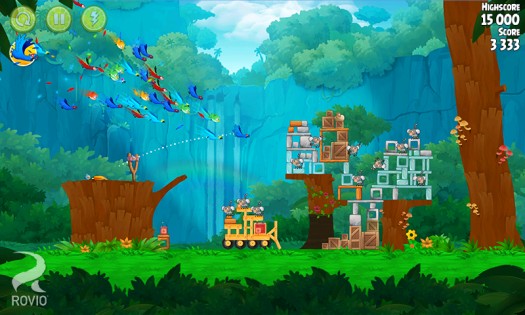 Angry Birds Rio 2.6.13. Скриншот 11