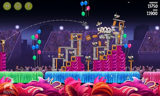 Angry Birds Rio 2.6.13. Скриншот 15