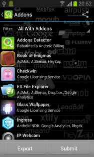 Addons Detector 3.96. Скриншот 2