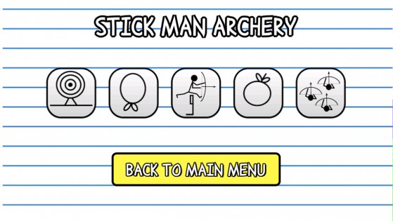 Stick Man Archery 1.9. Скриншот 3